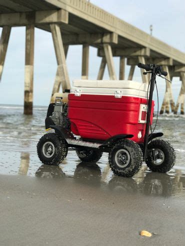 electric scooter cooler box|crazy cooler scooters.